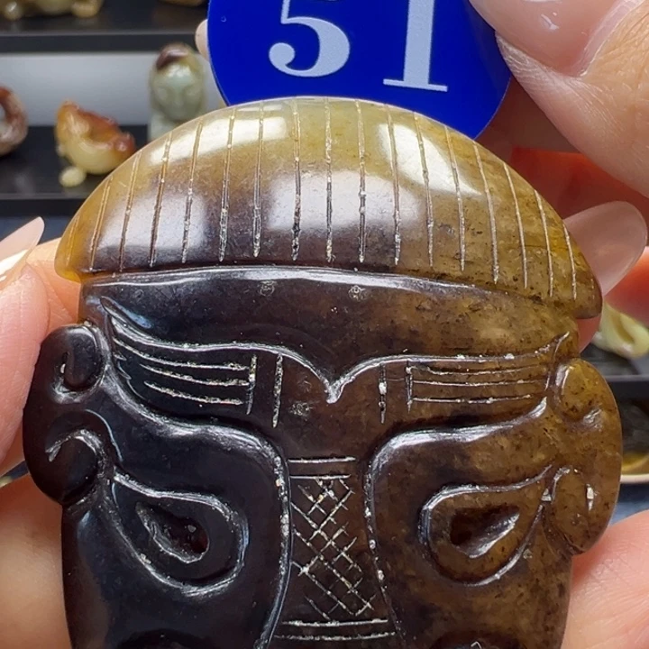 和田玉（糖玉）未镶嵌挂件
