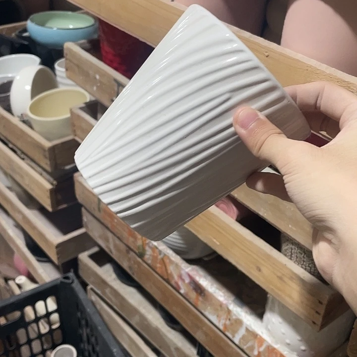 陶瓷花盆全场12包邮
