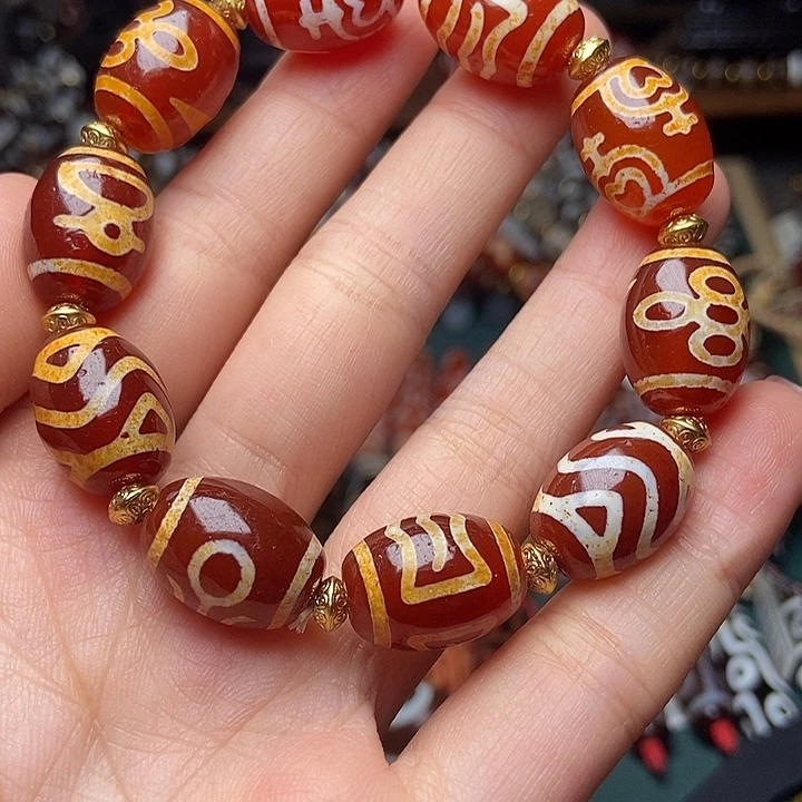 玛瑙/玉髓未镶嵌手链