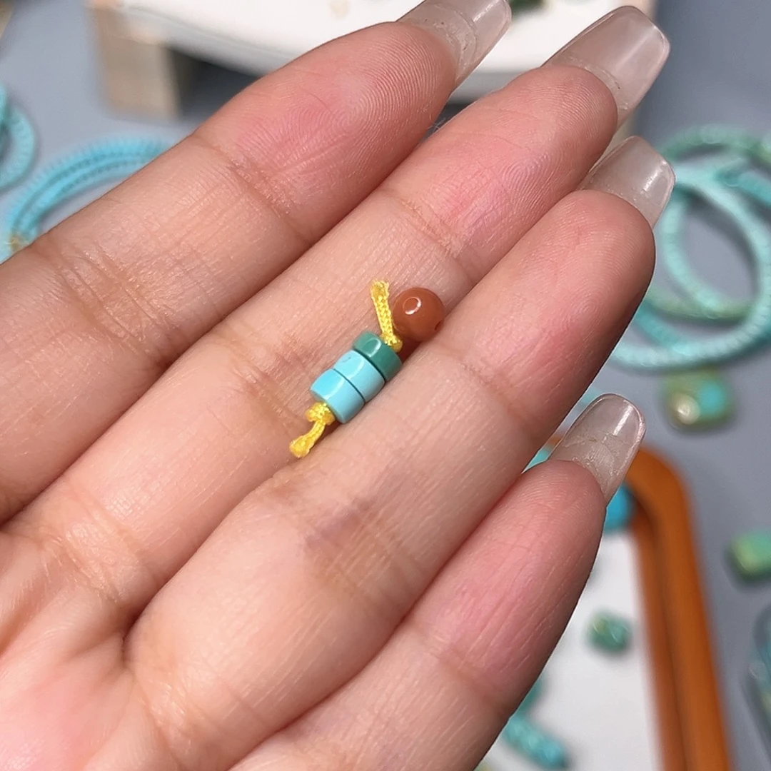 绿松石未镶嵌珠宝半成品