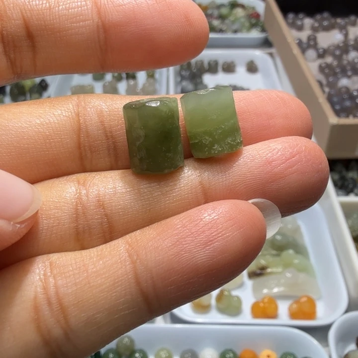 未镶嵌和田玉珠宝半成品