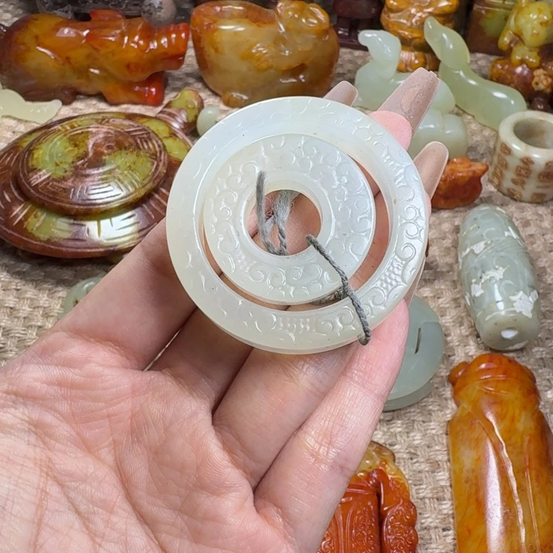 吊坠白玉菩提挂件