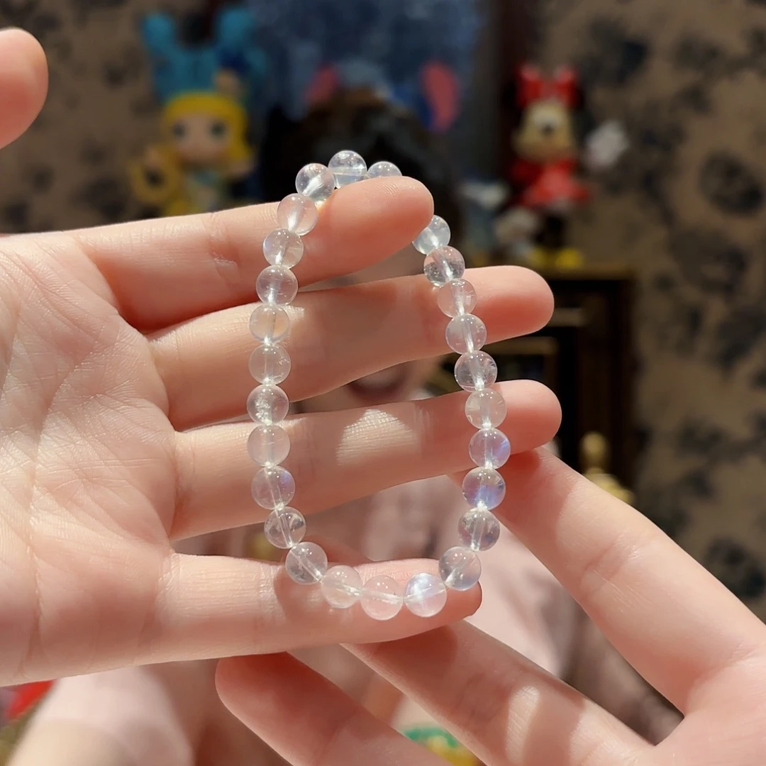 未镶嵌手链月光石