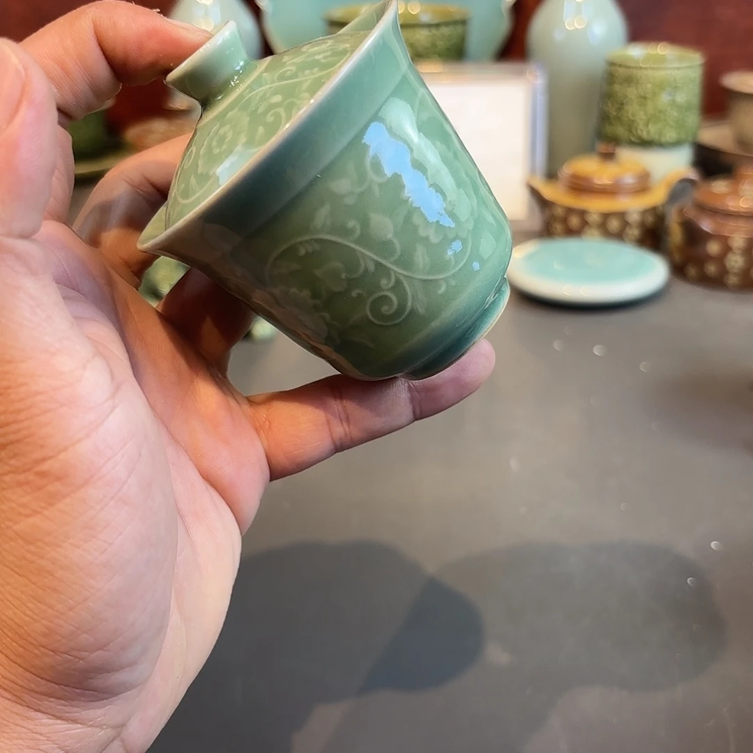 瓷片龙泉青瓷福利青瓷