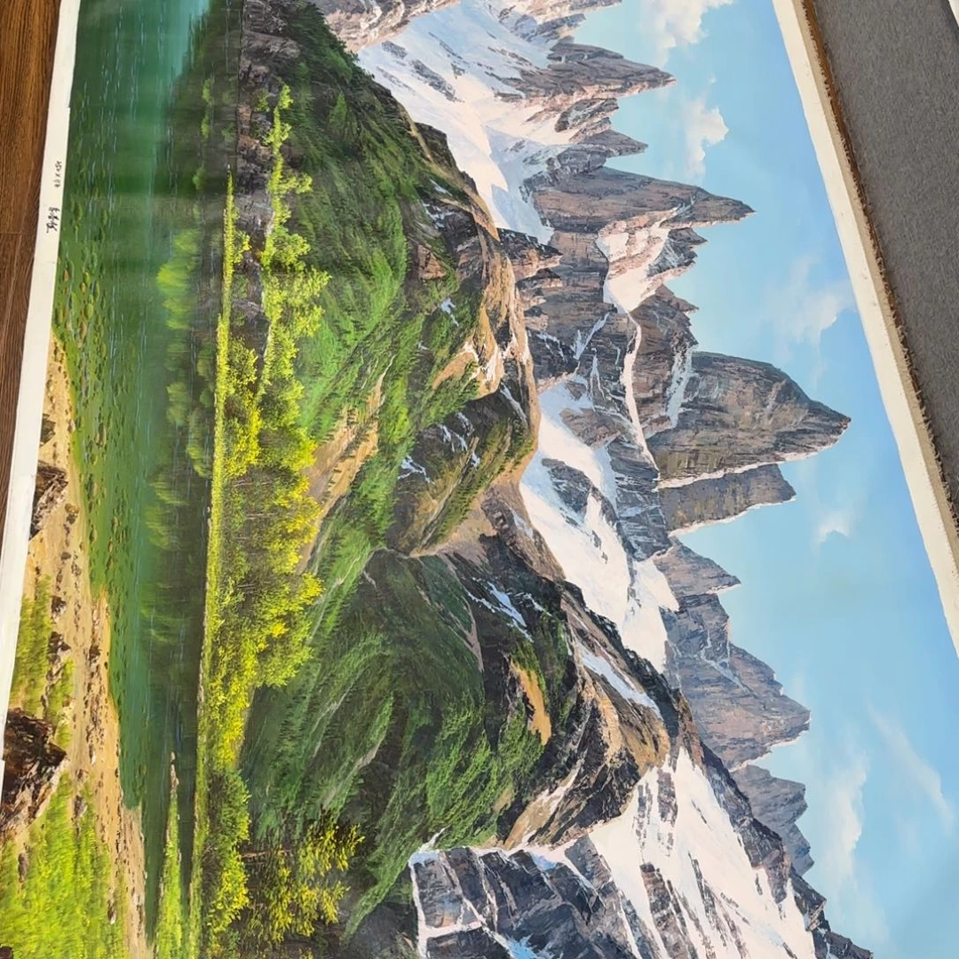 油画你在我心里是个什么东西