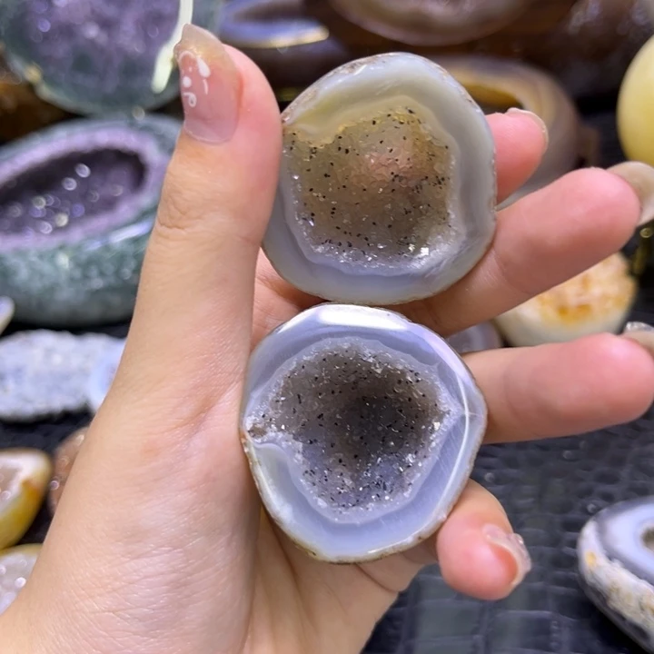 未镶嵌发饰水晶白晶盆