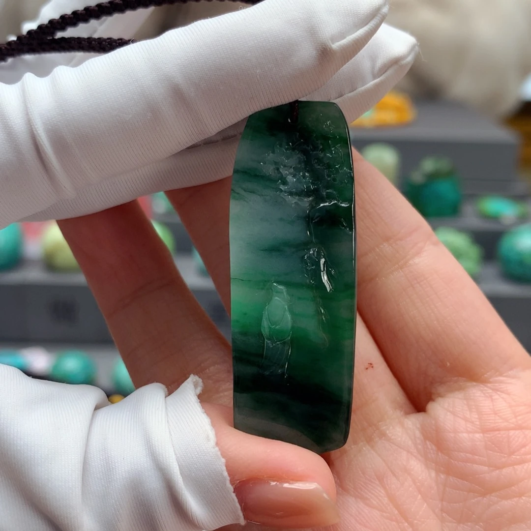 翡翠颈饰未镶嵌其他