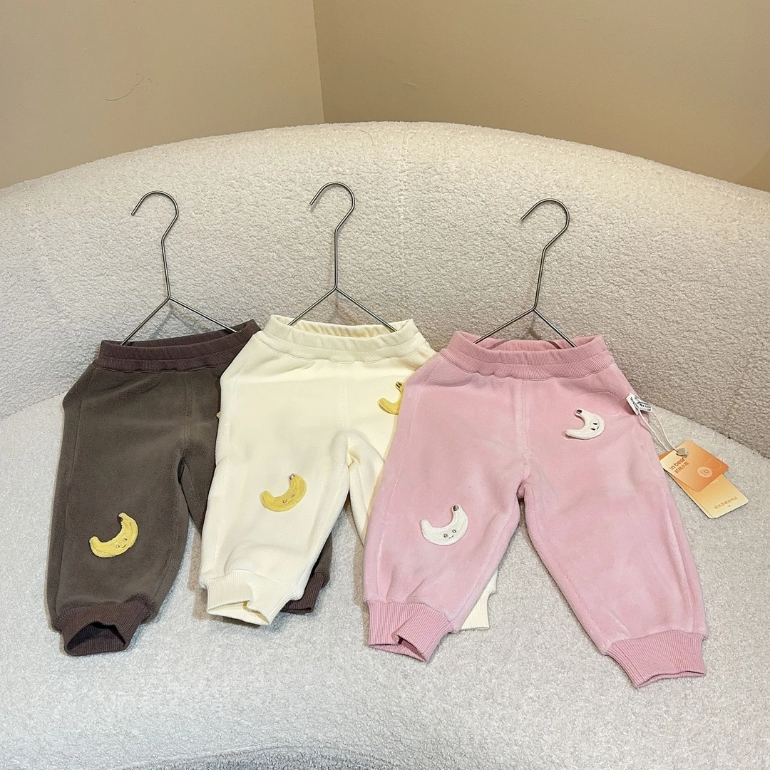 时尚小熊-【65052萌宠蕉】摇粒绒休闲裤