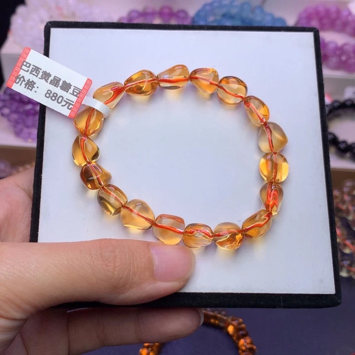 水晶未镶嵌手链手链