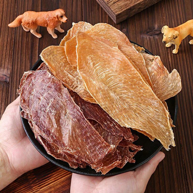 狗狗宠物零食鸭胸肉干鸡肉干手工纯肉易消化适合训练奖励