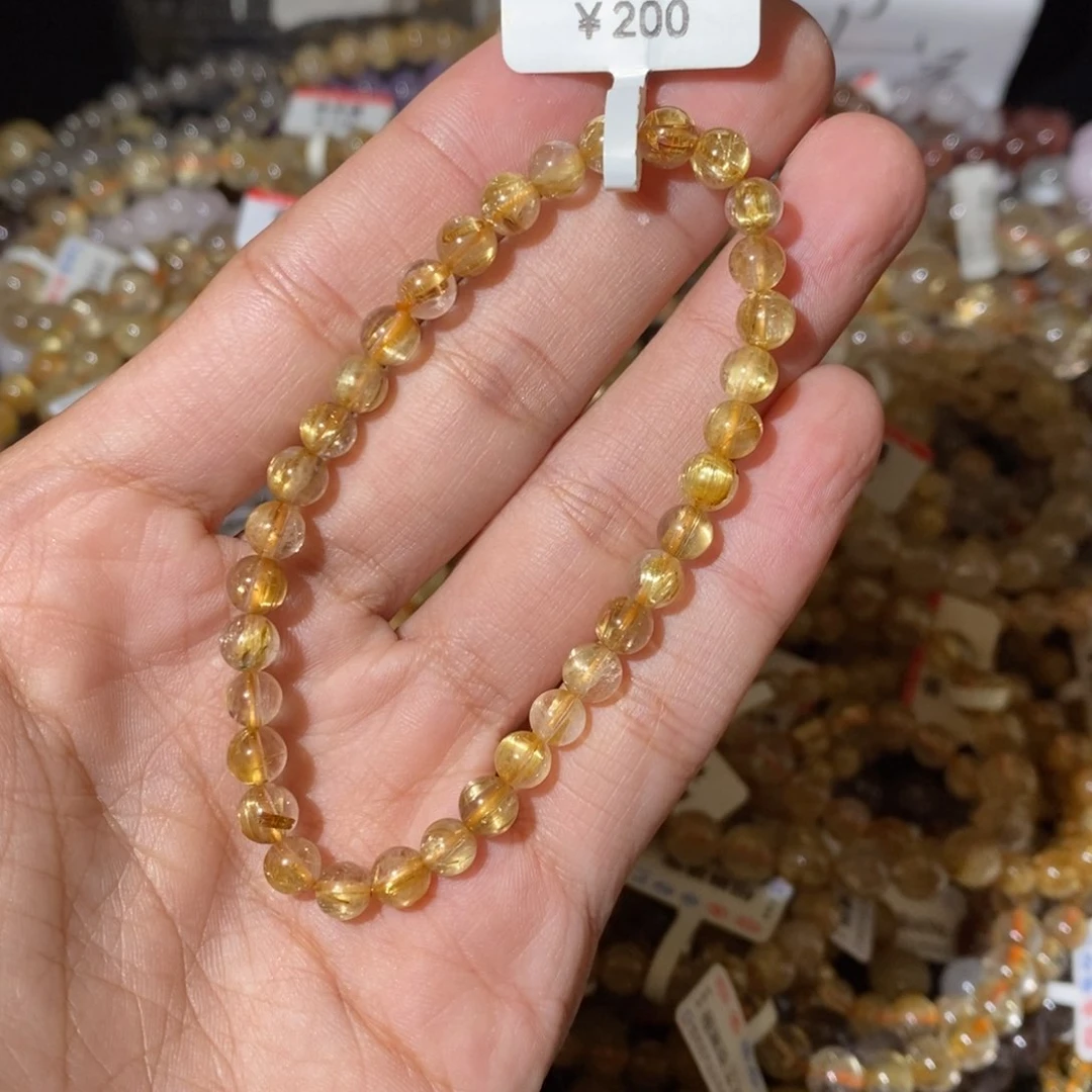 水晶手链未镶嵌A****品我