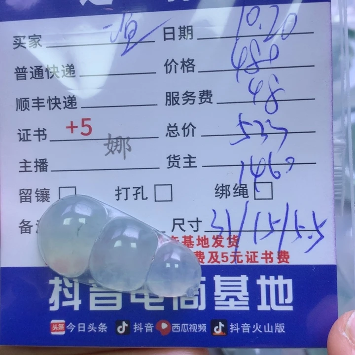 颈饰未镶嵌翡翠渔*?