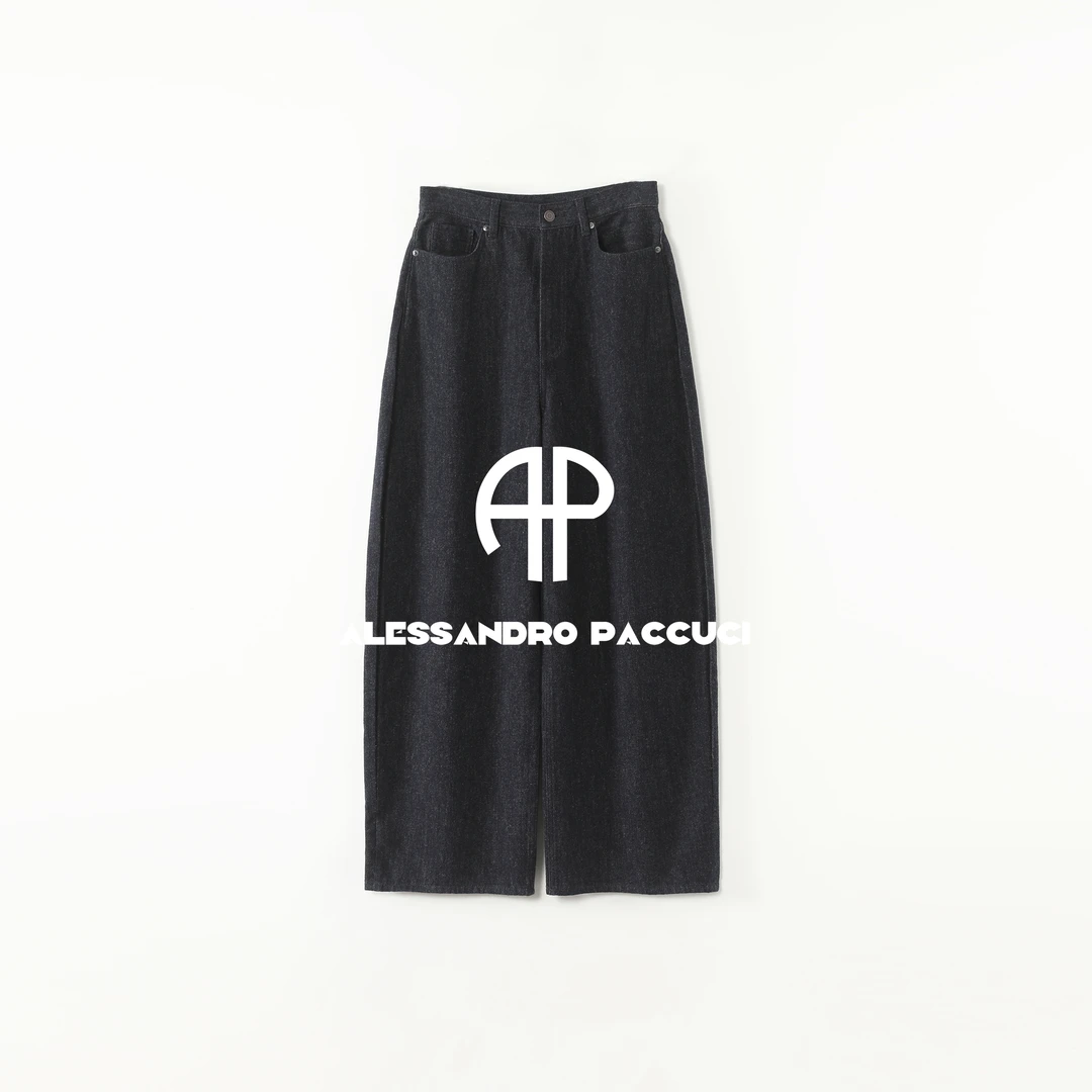 AP洛哥53095NK/53096NK【羊毛牛仔】时尚休闲弯刀裤休闲裤女装