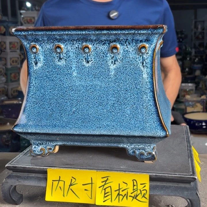 一风堂石湾花盆 内19*19