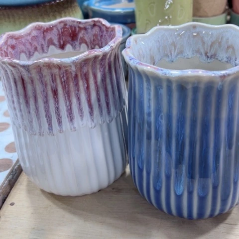 陶瓷满9元发货都是福利花盆