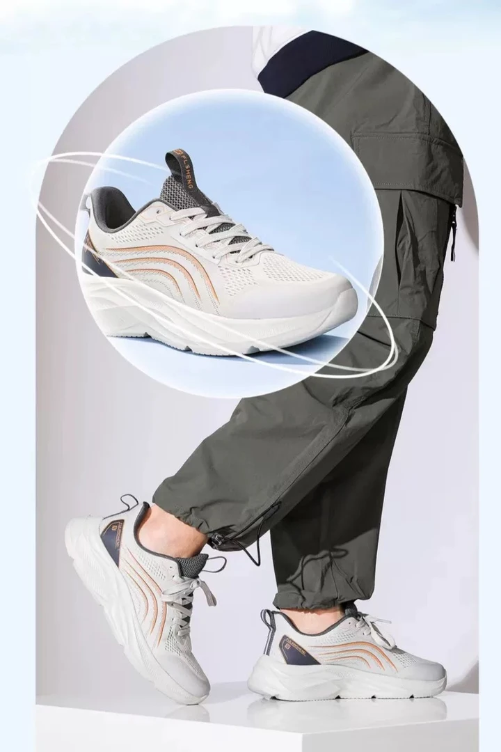 9993减震车缝线男鞋轻便时尚通用夏季休闲跑步鞋透气男