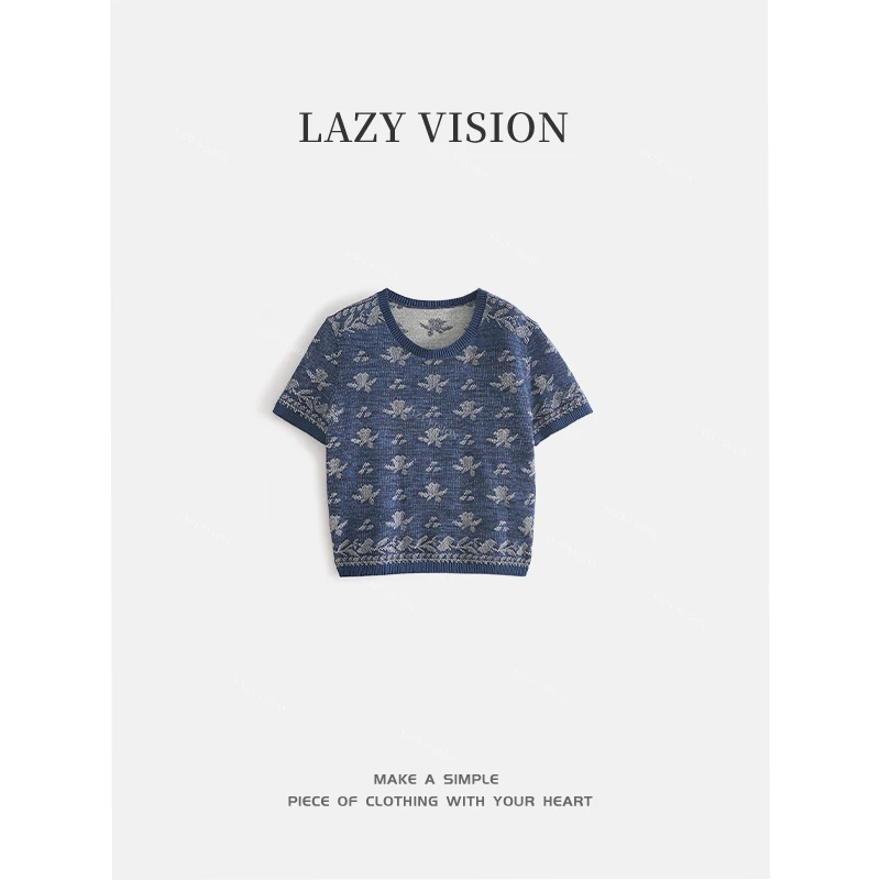 LAZYVISION短袖女士T恤ZMD-24921