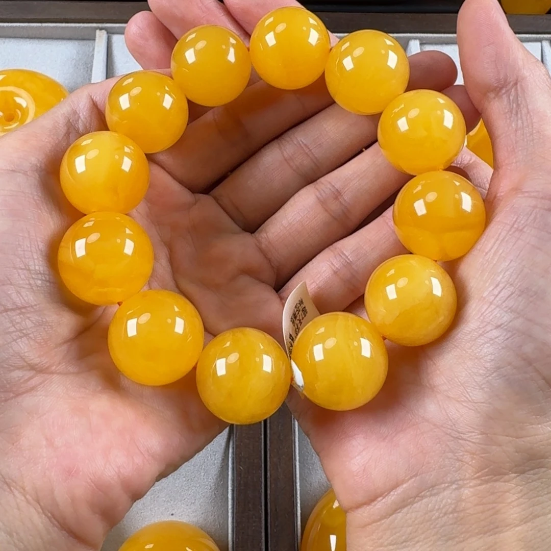 蜜蜡未镶嵌毛衣链