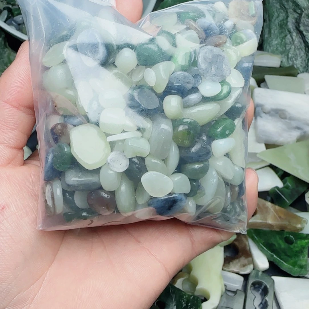 和田玉珠宝半成品未镶嵌尔*