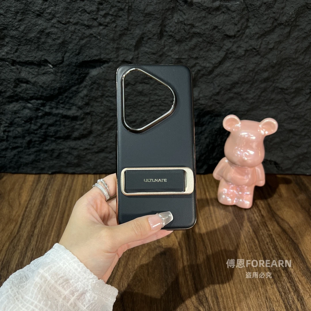 适用于华为Pura80Ultra手机壳pura80pro腕带支架保护套新款男女