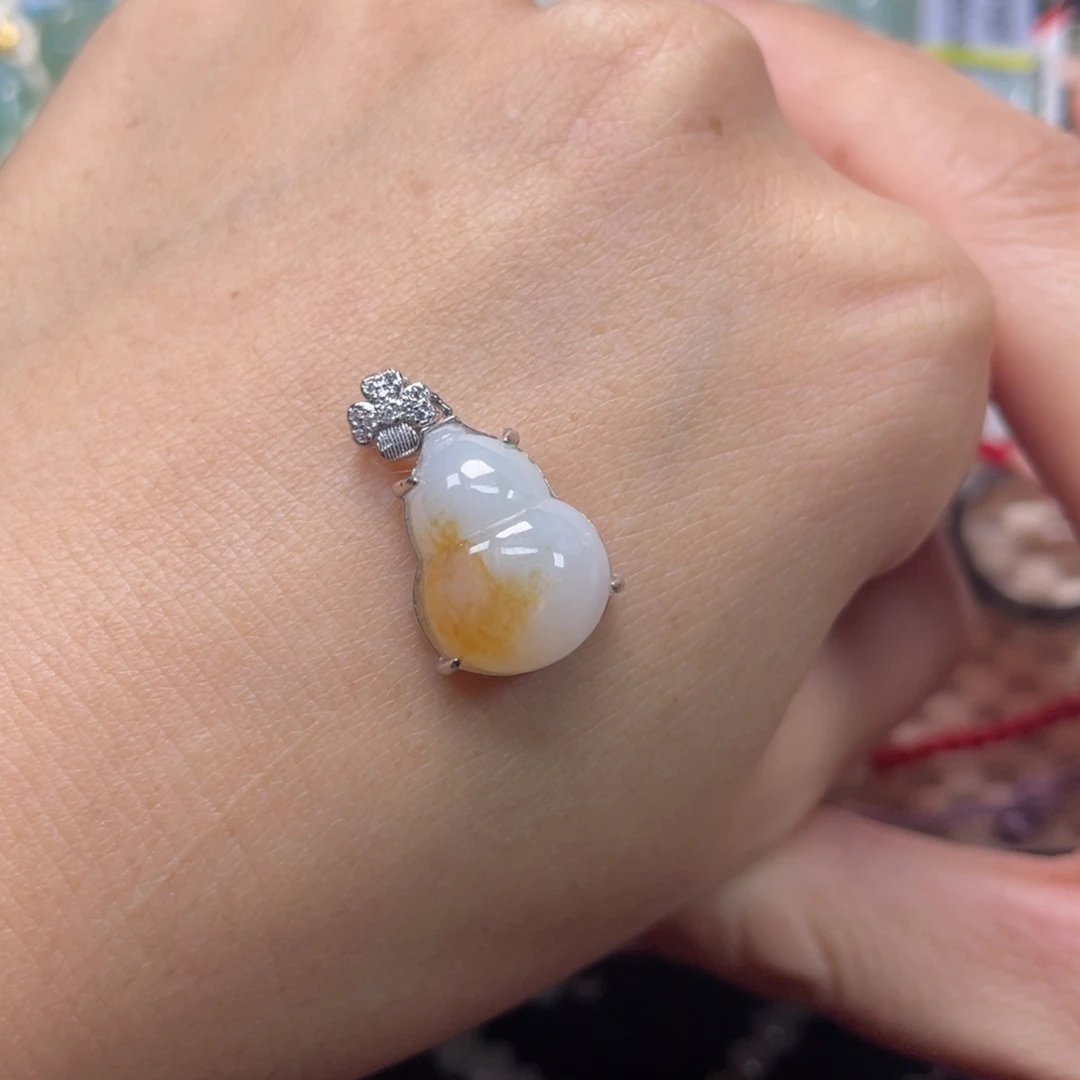 丹***丹翡翠银S925镶嵌挂件899999999