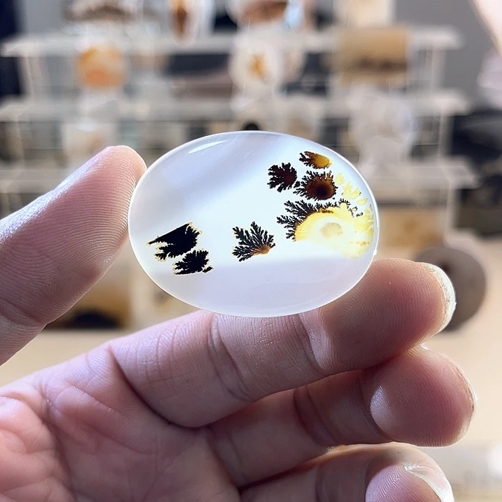 玛瑙/玉髓未镶嵌吊坠(不含链)