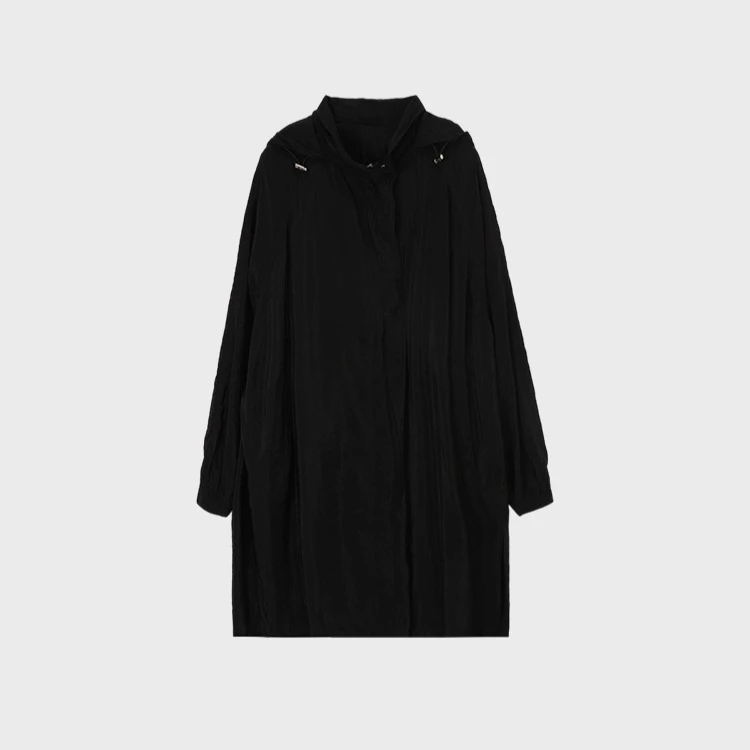 【原创夏日鼎级防晒战袍】极光天丝皱轻薄防晒衣外套女W23BK1070