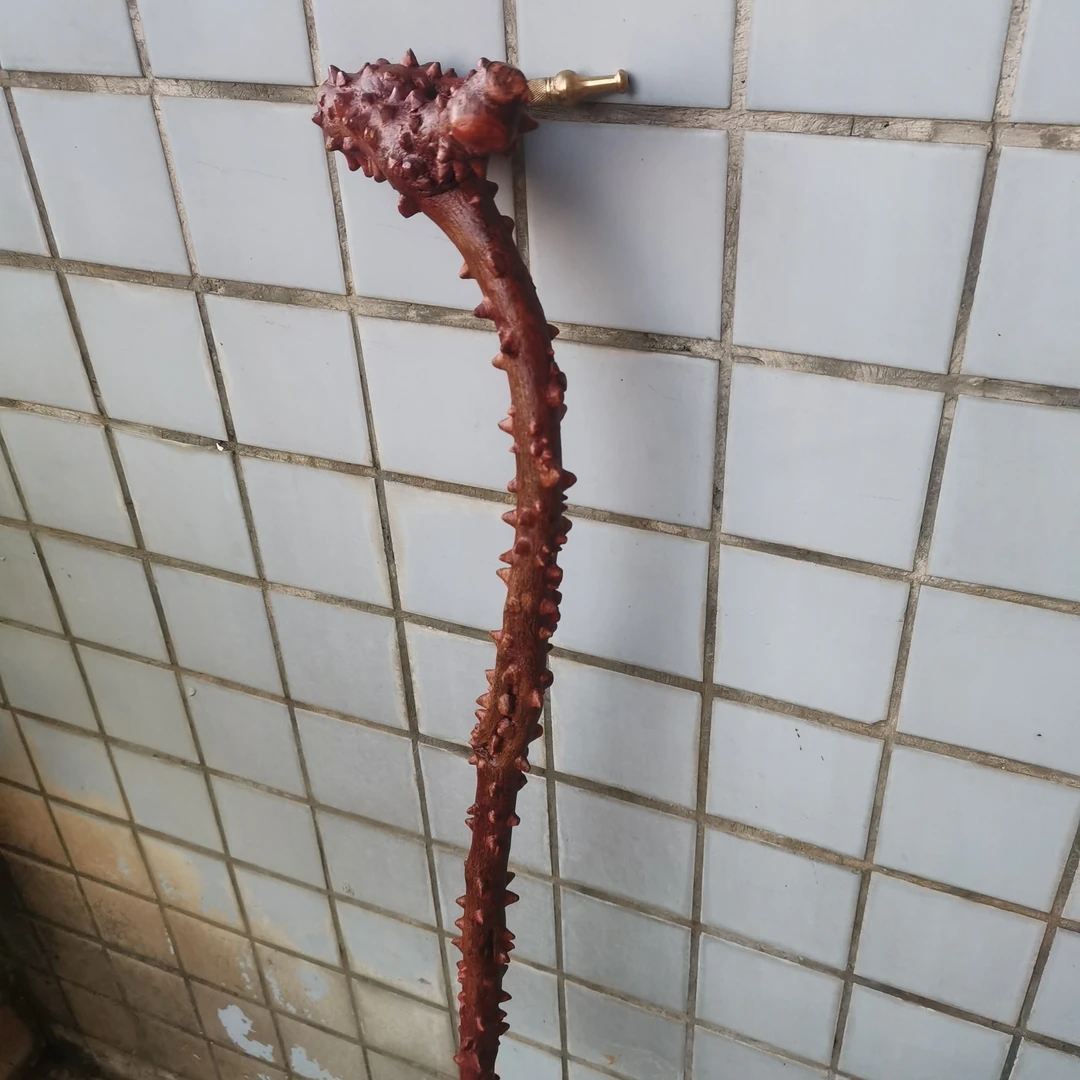 23纯手工制作见血飞拐杖烟斗