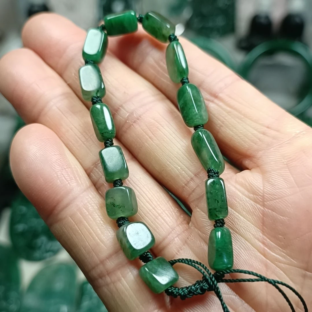 独山玉未镶嵌手链