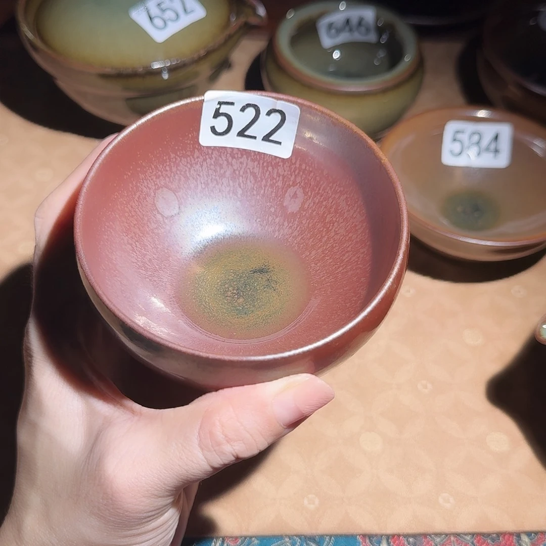 茶盏522 罗莉柴烧手工主人杯