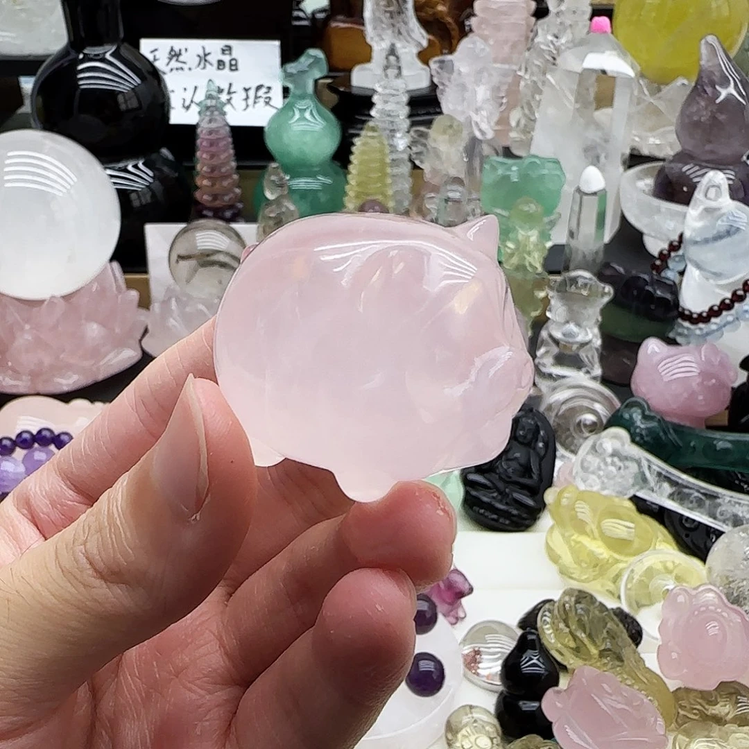 未镶嵌车挂水晶摆件