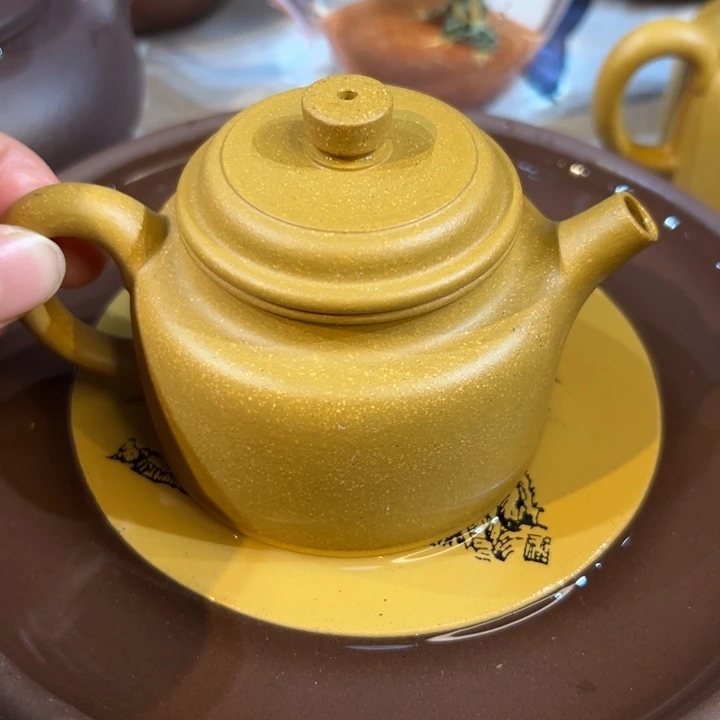 紫砂茶壶黄金段德中150c c