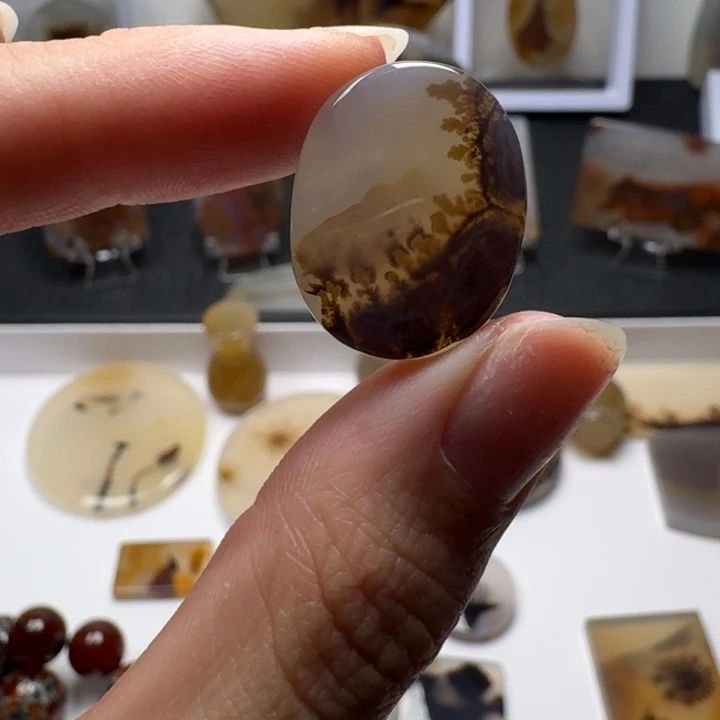 玛瑙/玉髓未镶嵌摆件