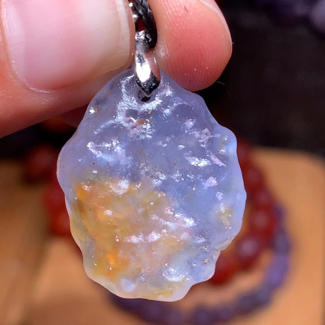 未镶嵌玛瑙/玉髓珠宝半成品