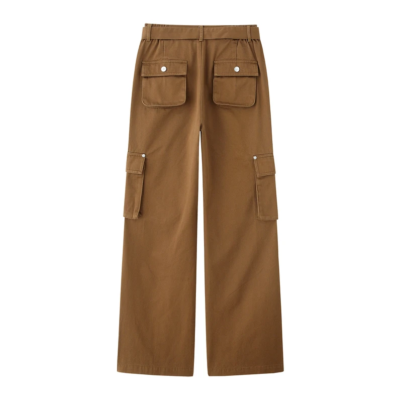 【反季】PHORM冬装新款宽松直筒工装裤时尚休闲裤长裤K53908356