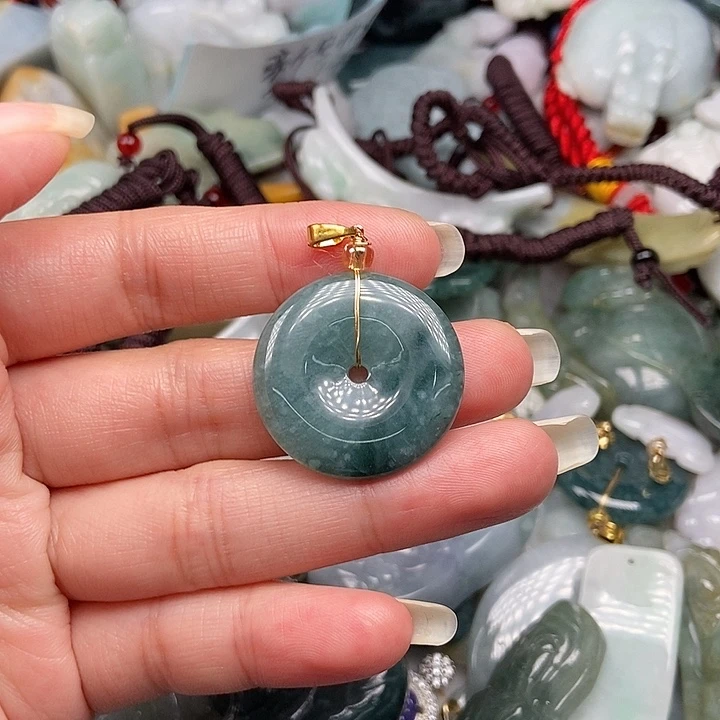 未镶嵌挂件翡翠翡翠