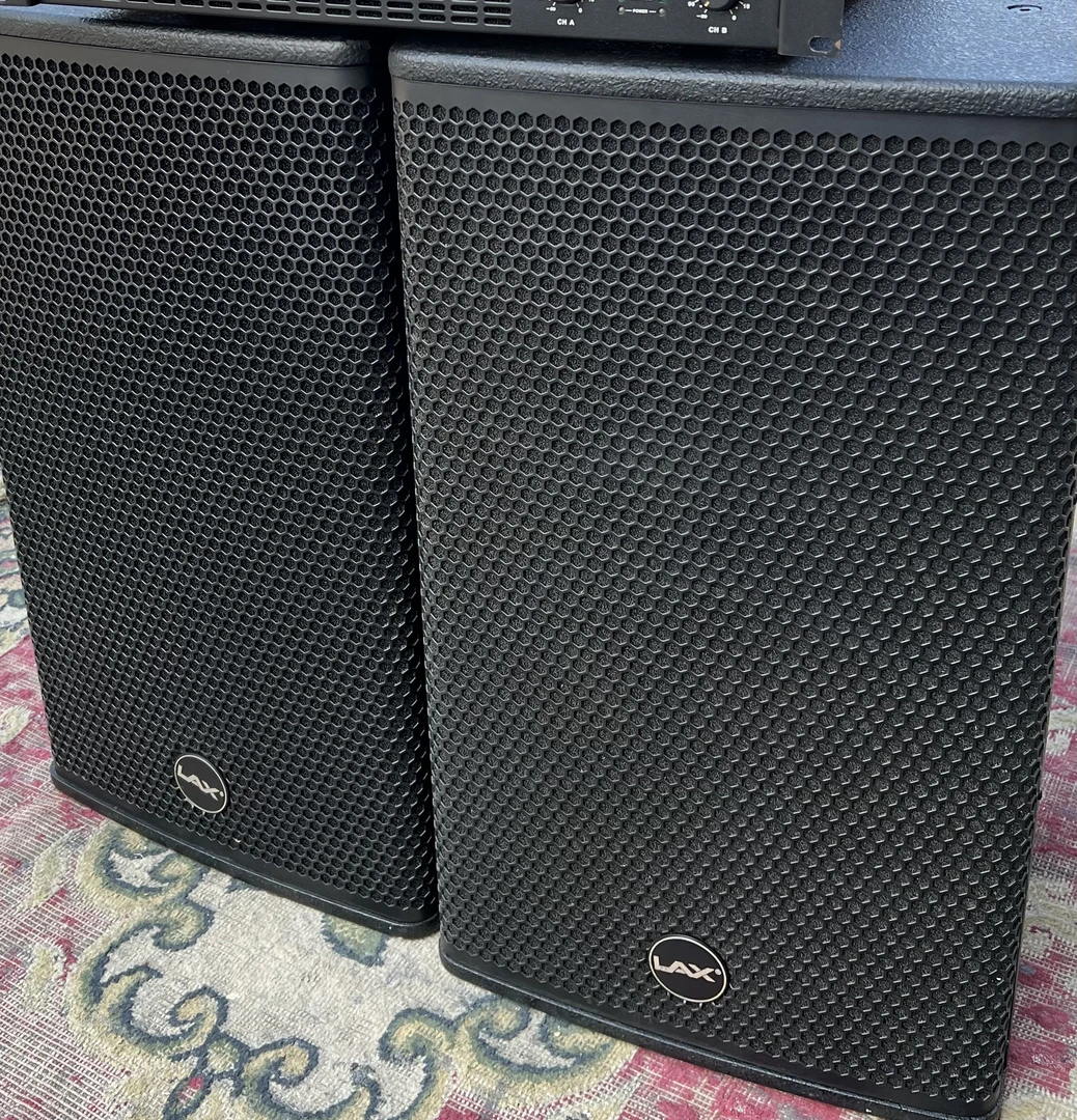 8新 LAX lax专业12寸音响一对不包邮