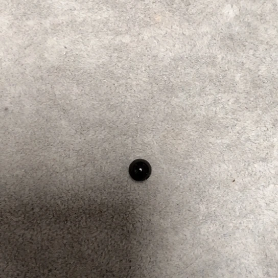 玛瑙/玉髓手串未镶嵌天然黑玛瑙单珠6mm珠径