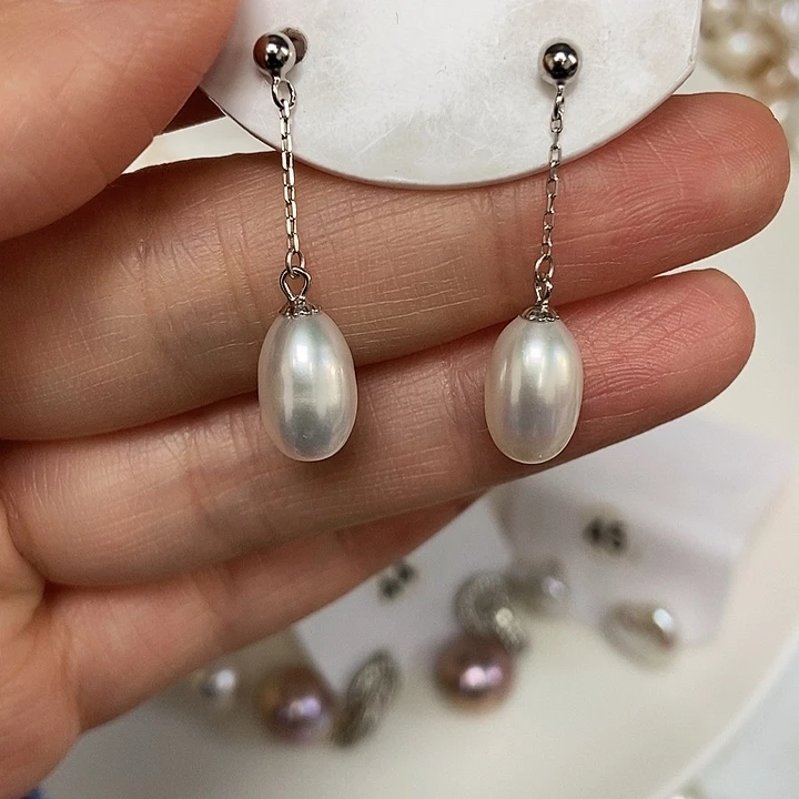 淡水珍珠手绳银S925镶嵌