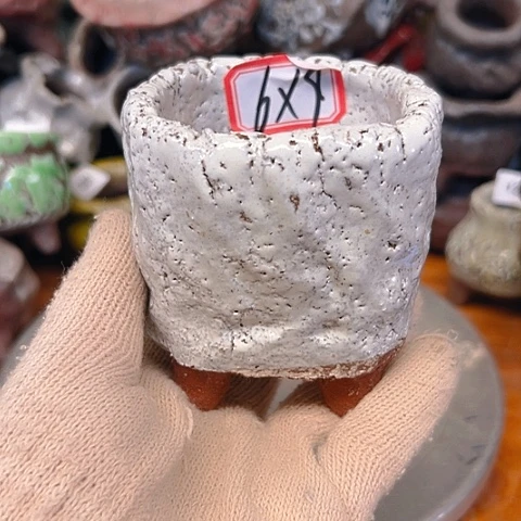 粗陶花盆手工花盆制作