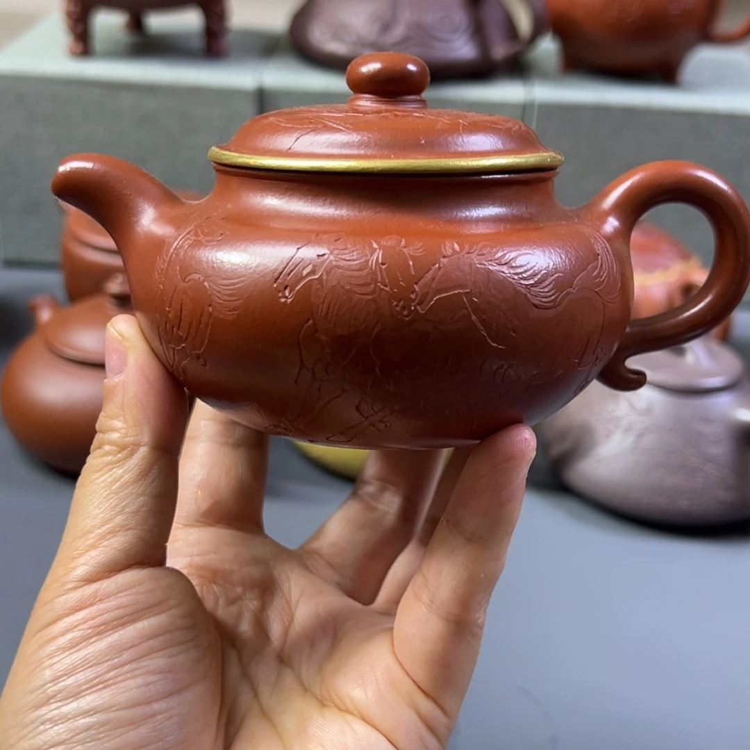 紫砂茶壶仿古180cc