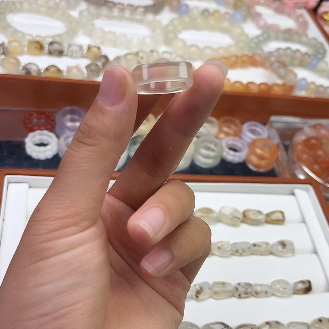 戒指未镶嵌玛瑙/玉髓18 号17.8