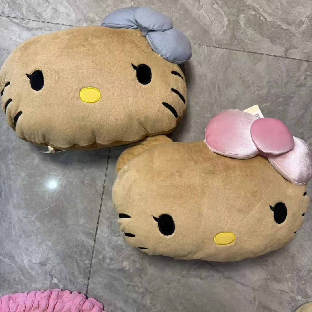 TH趣味KT家居二合一法兰绒抱枕毯