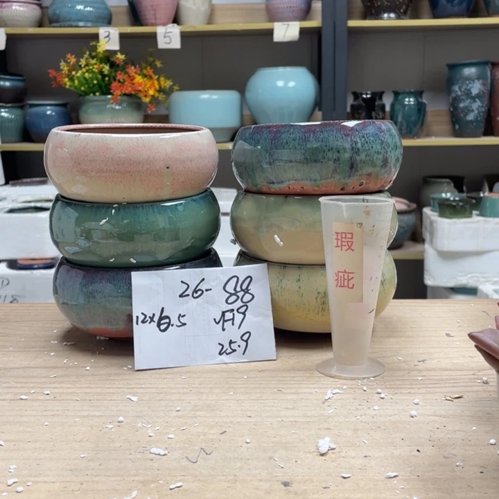 紫砂花盆多肉花盆微瑕88