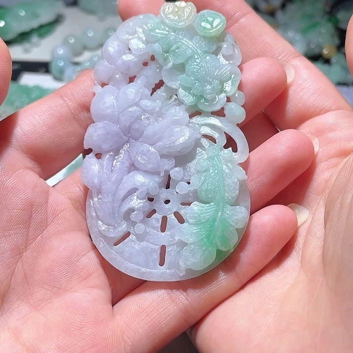 定制翡翠未镶嵌张****7天然