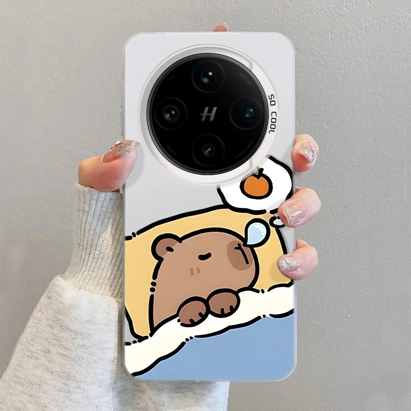 卡皮巴拉适用OPPOFindX8Pro手机壳创意X7u小众VIVOX200防摔保护套