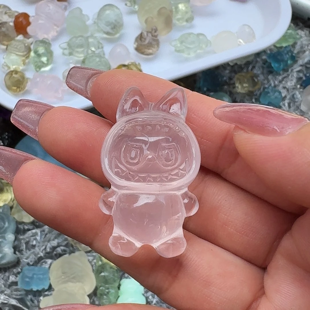 水晶珠宝半成品未镶嵌无****所