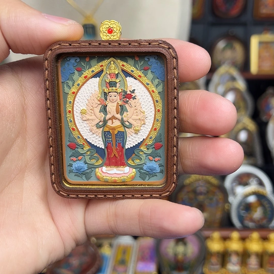 久***理亚克力非金属手绘千手