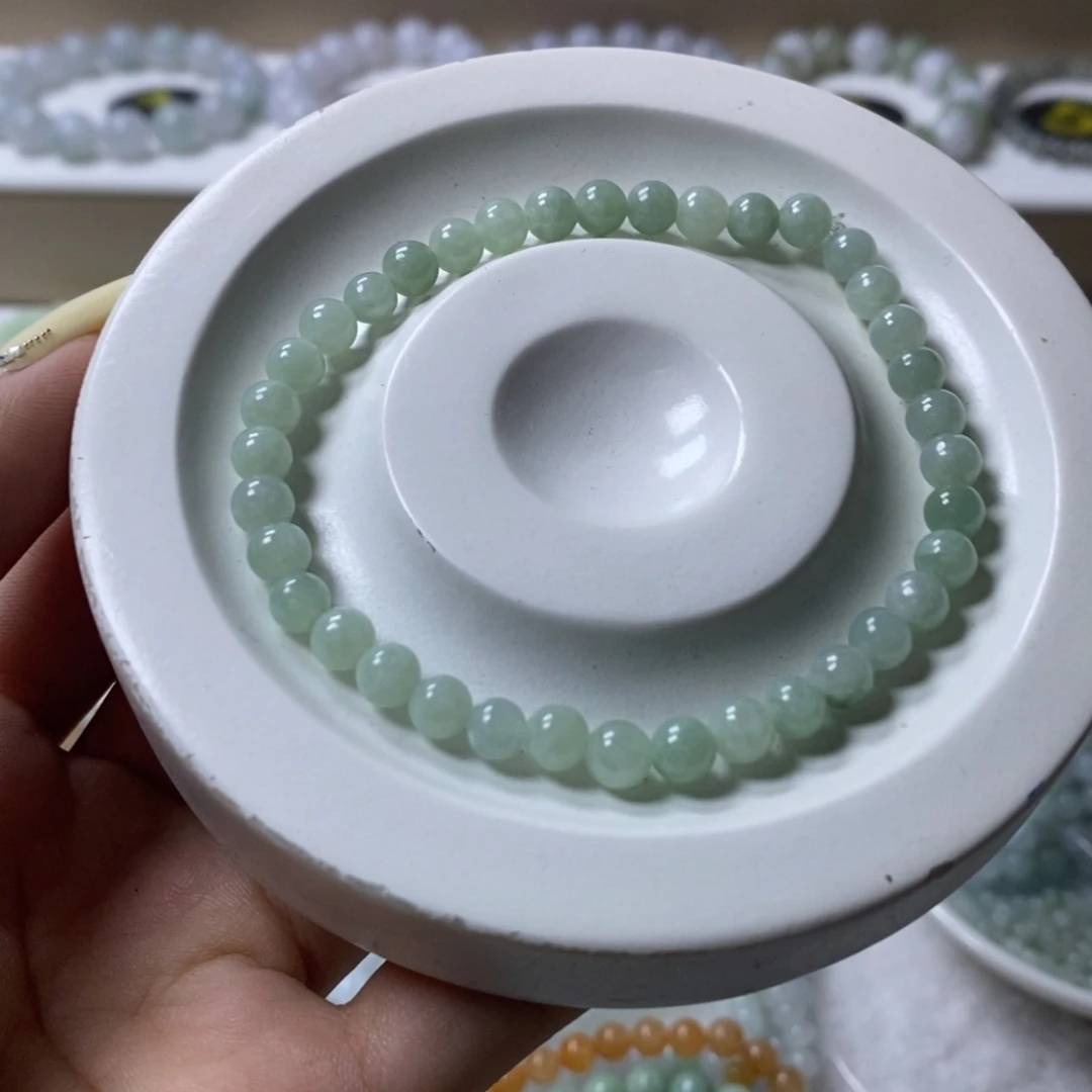未镶嵌手链翡翠果肉卡5