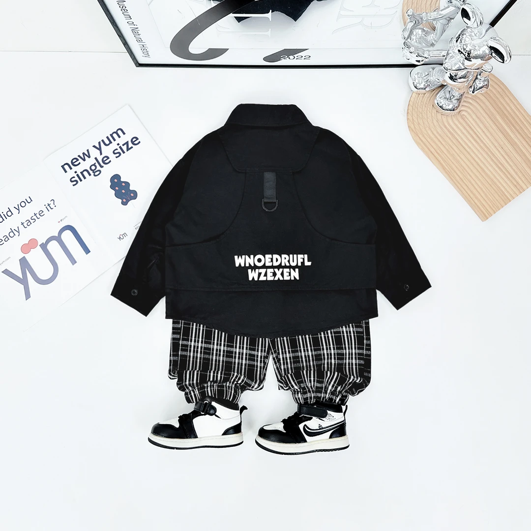 儿童衬衫长袖2025新款春装男童春秋上衣 D-BD88518 悠悠童话童装